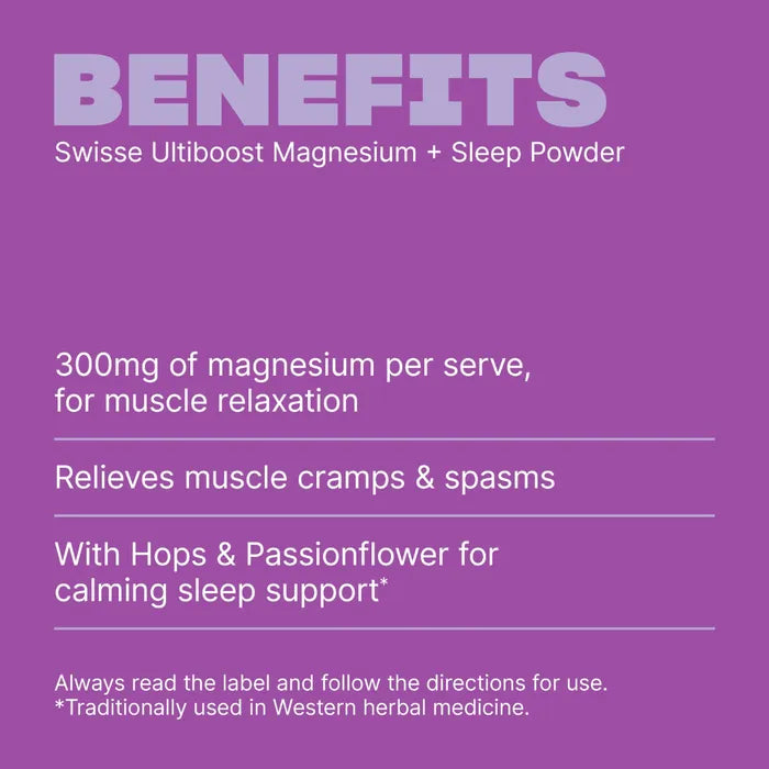 Swisse Ultiboost Magnesium + Sleep Powder