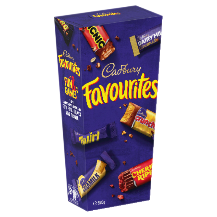Cadbury Favourites Boxed Chocolate 520g