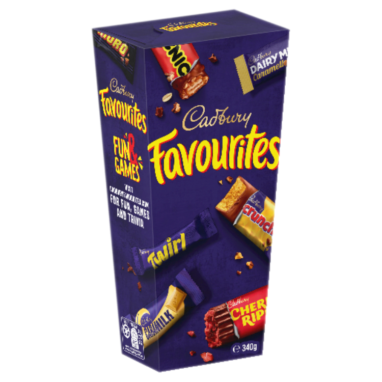 Cadbury Favourites Boxed Chocolate 340g