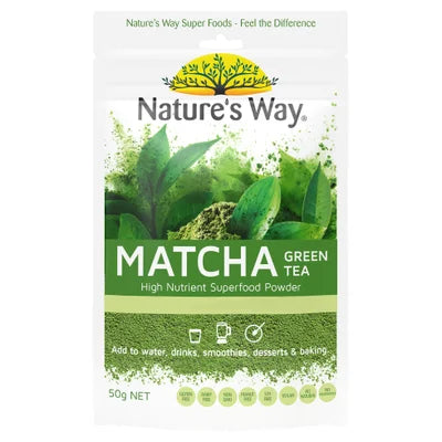 Nature's Way Superfoods Matcha Green Tea 50g