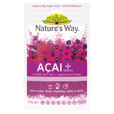 Nature's Way SUPERFOODS ACAI + BERRIES 50g