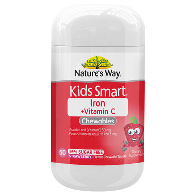 Iron + Vitamin C Chewable 50's