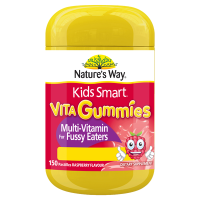 Nature's Way Kids Smart Vita Gummies Multi-Vitamin for Fussy Eaters 150's