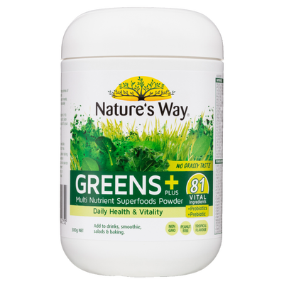 Nature's Way Super Greens Plus 300g