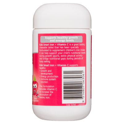 Iron + Vitamin C Chewable 50's