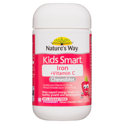 Iron + Vitamin C Chewable 50's