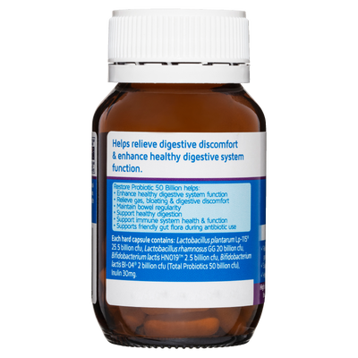 Nature's Way Restore Probiotic 50 Billion 30 Capsules