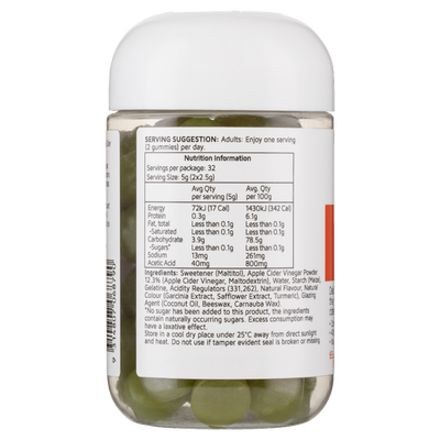 Nature's Way Apple Cider Vinegar Gummies 65 Pack