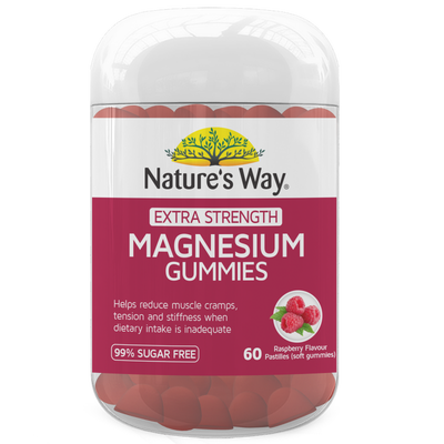 Nature's Way Extra Strength Magnesium Gummies 60's