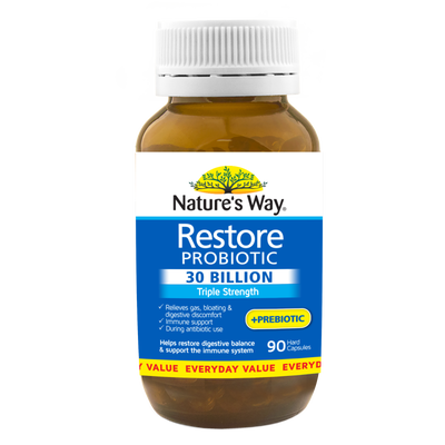 Nature's Way Restore Probiotic 30 Billion 90s