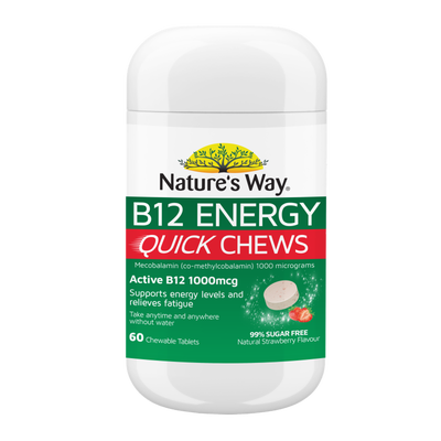 Nature's Way B12 Energy Quick Chews 60s