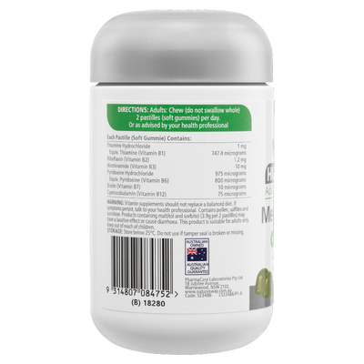 Nature's Way High Strength Adult Vita Gummies Mega B Complex 50's