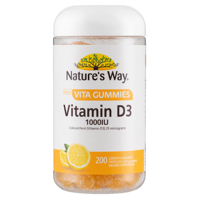 Nature's Way Adult Vita Gummies Vitamin D3 1000IU 200s