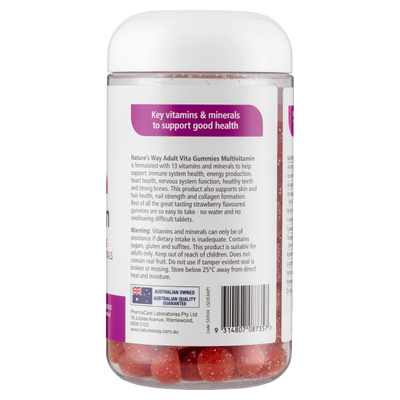 Nature's Way Adult Vita Gummies Multivitamin 200's