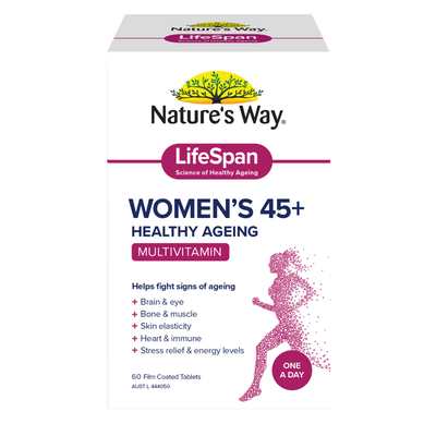 Nature's Way LifeSpan Women's 45+ Healthy Ageing Multivitamin 60s