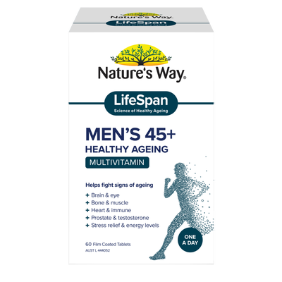 Nature's Way LifeSpan Men's 45+ Healthy Ageing Multivitamin 60s