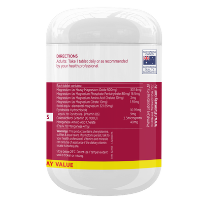 Nature's Way High Strength Magnesium 300 Tablet's