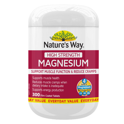 Nature's Way High Strength Magnesium 300 Tablet's