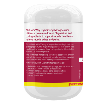 Nature's Way High Strength Magnesium 300 Tablet's