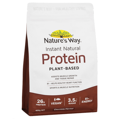 Nature's Way Instant Natural Protein Plant Based Chocolate 400g