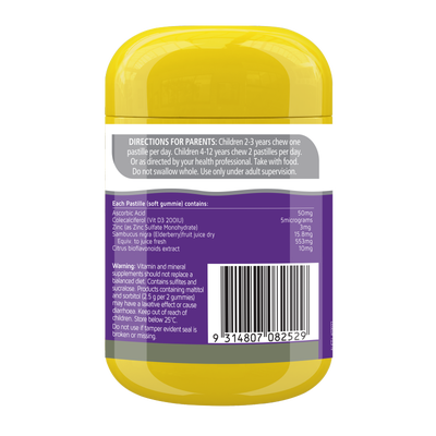 Nature's Way Kids Smart High Strength Vita Gummies Triple Immune Support 50s