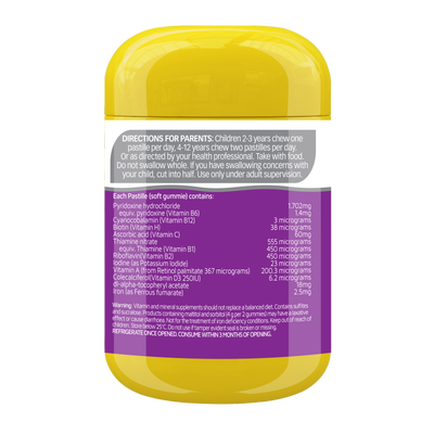 Nature's Way Kids Smart High Strength Vita Gummies Multi-Vitamin + Iron 40s