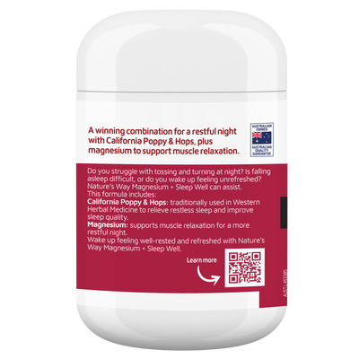 Nature's Way Magnesium + Sleep Well 60s