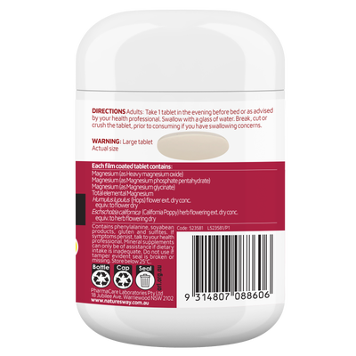 Nature's Way Magnesium + Sleep Well 60s