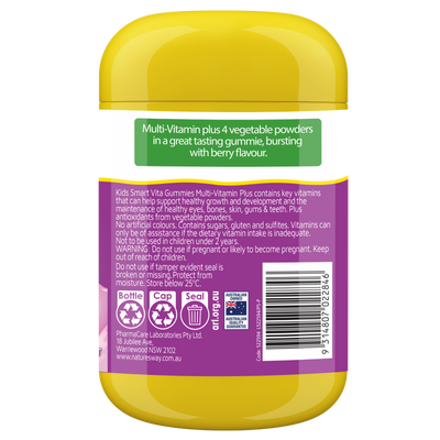 Nature's Way Kids Smart Vita Gummies Multi-Vitamin Plus 120s