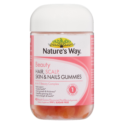 Nature's Way Beauty Hair, Scalp, Skin & Nails Gummies