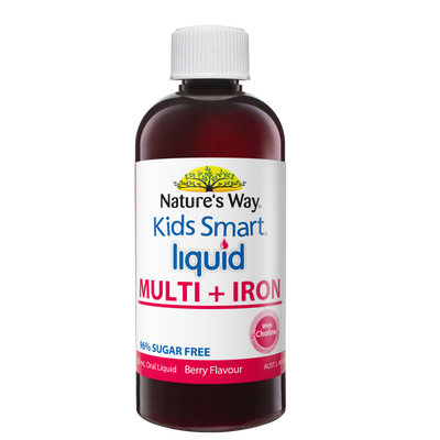 Nature's Way Kids Smart Multi + Iron Liquid 200ML