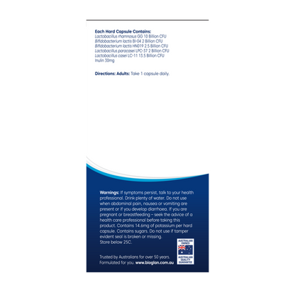 Bioglan Platinum Probiotics 30 Billion 120s