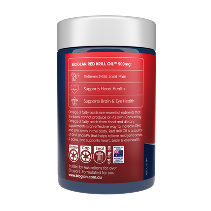 Bioglan Red Krill Oil 500mg 120s