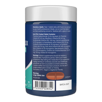 Bioglan Mega B Complex Energy & Stress 90s