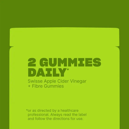 Swisse Apple Cider Vinegar + Fibre Gummies – Gut Health Support