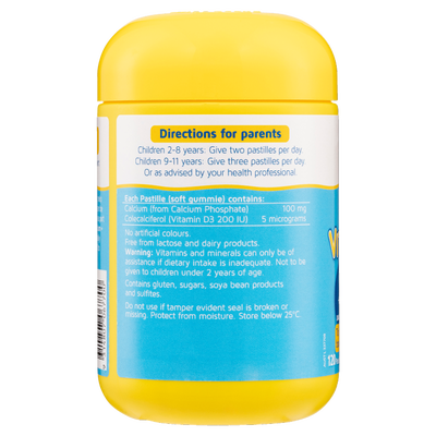 Kids Smart Vita Gummies Calcium + Vitamin D 120s
