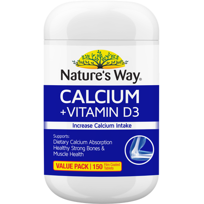 Calcium + Vitamin D3 200s