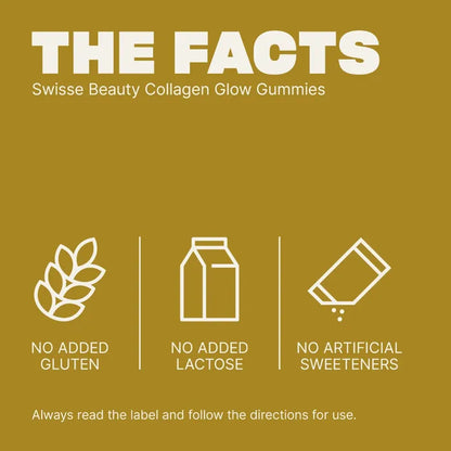 Swisse Beauty Collagen Glow Gummies with Collagen Peptides