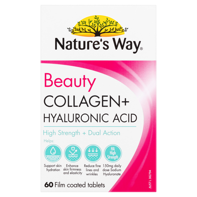 Beauty Collagen + Hyaluronic Acid 60 Tablets