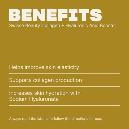 Swisse Beauty Collagen + Hyaluronic Acid Booster with Vitamin C