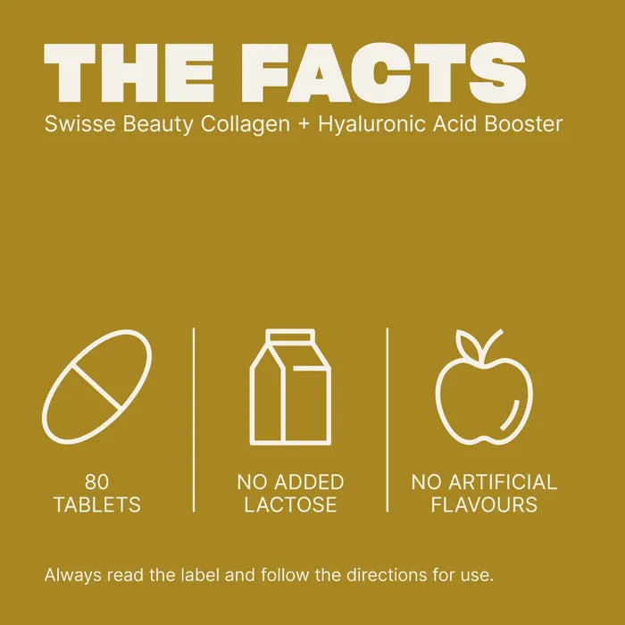 Swisse Beauty Collagen + Hyaluronic Acid Booster with Vitamin C