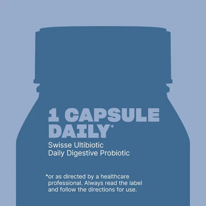 Swisse Ultibiotic Daily Digestive Probiotic – Digestive System Health Support