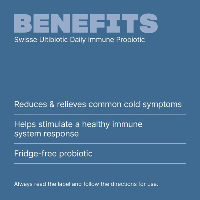 Swisse Ultibiotic Daily Immune Probiotic – Immune System Support