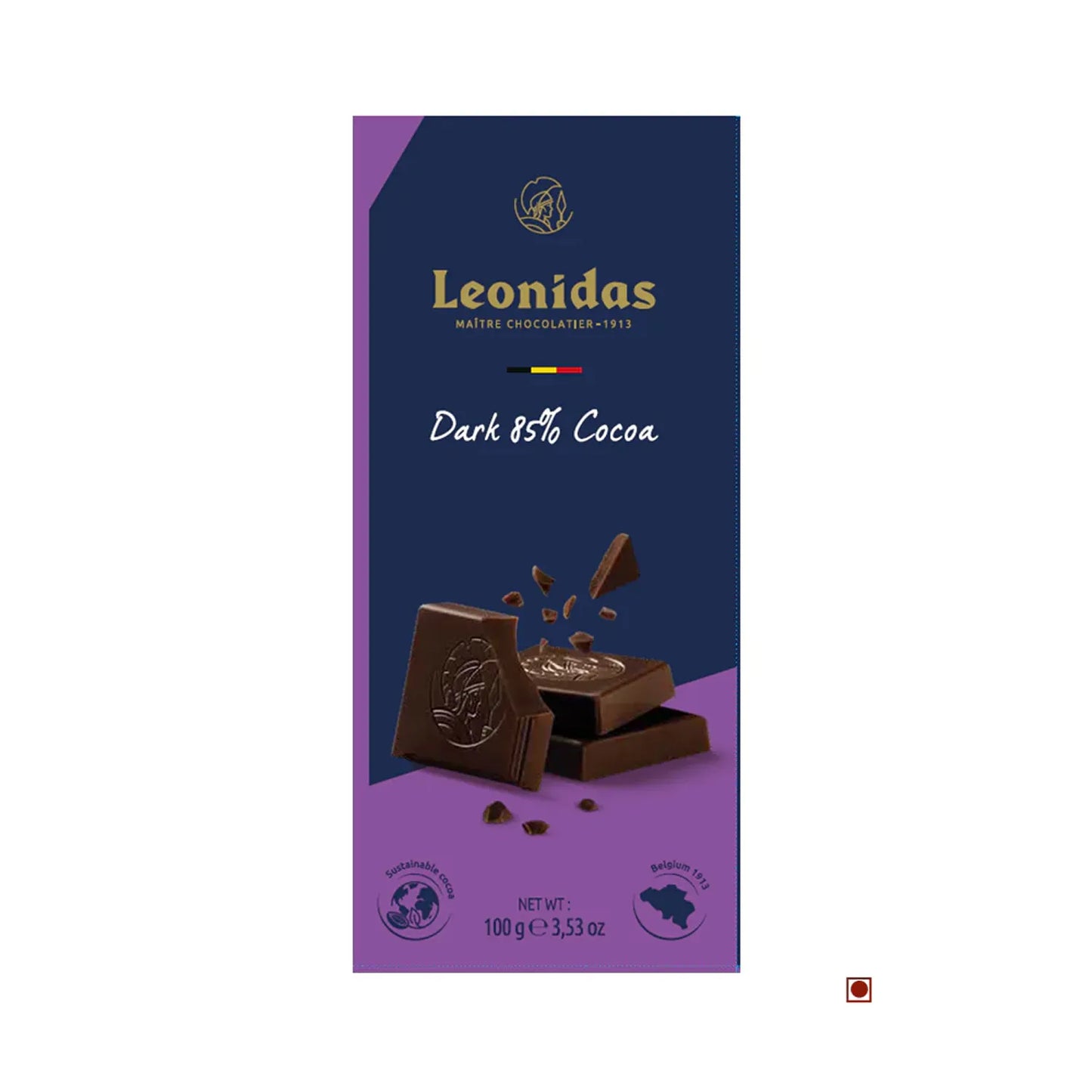 Leonidas Dark 85% Cocoa African Origins Bar