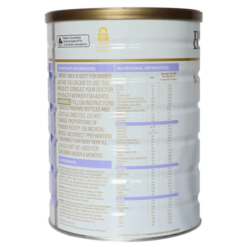 Blackmores Infant Formula