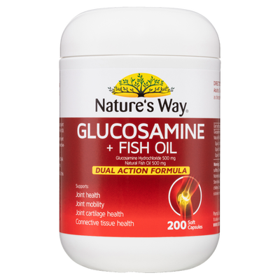 Glucosamine & Fish Oil 200s
