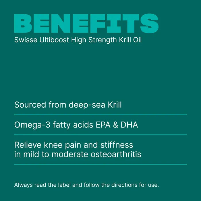 Ultiboost High Strength Krill Oil – With Omega-3 Fatty Acids