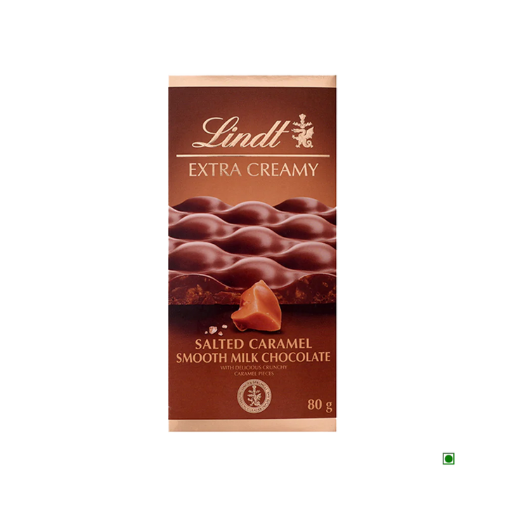 Lindt Extra Creamy Salted Caramel Tablet 80g