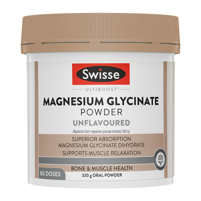 Swisse Ultiboost Magnesium Glycinate Powder