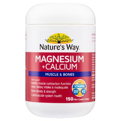 Magnesium + Calcium 150 Tablets